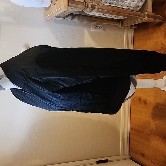 Lululemon Athletica Non Stop Bomber Reversible Black Bomber Jacket Size 8 - Picture 10 of 16